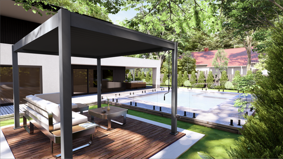 Bioklimatické pergoly